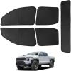 imageProadsy 2024 Upgrade Window Sun Shade for 2024 Toyota Tacoma Side Windows Protecting Babies Camping UV Rays and Privacy Accessories Set of 5
