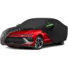 imageProadsy 2025 Upgrade Car Cover Custom Fit for 20202025 Hyundai Sonata Waterproof All Weather for Automobiles Full Exterior Cover Rain Snow Sun Protector Indoor Outdoor Car Cover