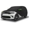 imageProadsy 2025 Upgrade Car Cover for 20112024 2025 Dodge Durango Waterproof All Weather for Automobiles Windproof Snowproof Rain Hail Sun UV Protection Full Outdoor Indoor Exterior Car Covers Black