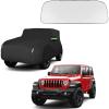 imageProadsy Car Cover Windshield Sunshade for Jeep Wrangler
