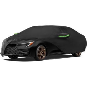 imageProadsy 2025 Upgrade 6 Layers Car Cover Custom Fit for Corolla Sedan 20192024 2025 Windproof All Weather Waterproof Sun Rain UV Dust Snow Protection Outdoor Full Covers
