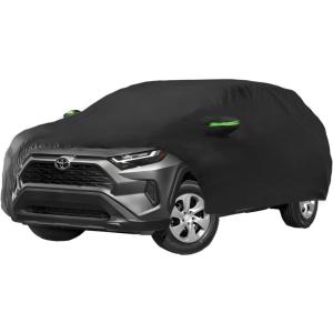 imageProadsy 2025 Upgrade Car Cover Compatible with Rav4 20192024 2025 Windproof All Weather Waterproof Sun Rain UV Dust Snow Protection Outdoor Covers
