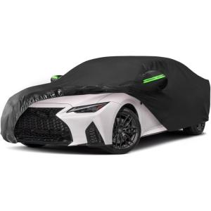 imageProadsy 2025 Upgrade Car Cover Custom Fit for 20142025 Lexus is IS200 250 300 350 Waterproof All Weather for Automobiles Full Exterior Cover Rain Snow Sun Protector Indoor Outdoor Car Cover