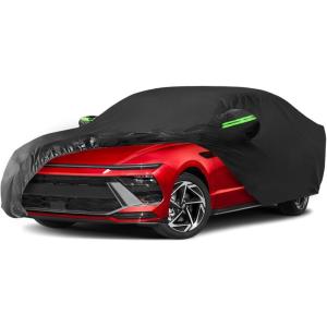 imageProadsy 2025 Upgrade Car Cover Custom Fit for 20202025 Hyundai Sonata Waterproof All Weather for Automobiles Full Exterior Cover Rain Snow Sun Protector Indoor Outdoor Car Cover