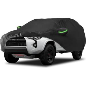 imageProadsy 2025 Upgrade Car Cover Custom Fit for Toyota 4Runner 20102025 All Weather Waterproof Windproof Cover Sun Rain UV Snow Dust Protection Outdoor Full Exterior Cover