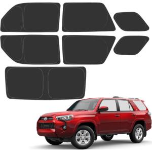 imageProadsy 2025 Upgrade Window Sun Shade for 5th Gen 4Runner 20102024 2025 Side Rear Window for BabyCamping UV Rays and Privacy Protect Accessories Set of 720102024 Window Shades
