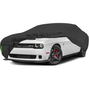 imageProadsy Car Cover Custom Fit for Dodge Challenger 20082025 Windproof Waterproof All Weather Protection Sun Rain Dust Snow Outdoor Cover