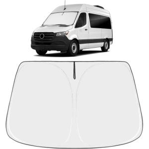 imageProadsy Windshield Sun Shade Umbrella for Mazda CX5 20172025 Foldable Car Umbrella Sunshade with Soft TPU Handle Spring Structure Crystal Cooling Material Protect Car from Rays ampamp HeatSprinter
