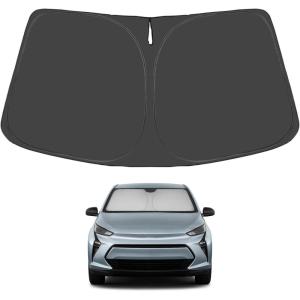 imageProadsy Windshield Sun Shade Umbrella for Mazda CX5 20172025 Foldable Car Umbrella Sunshade with Soft TPU Handle Spring Structure Crystal Cooling Material Protect Car from Rays ampamp HeatChevy Bolt 20172024 2025