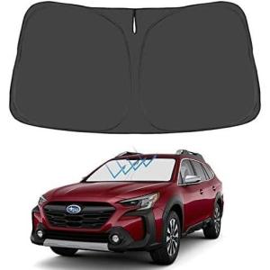 imageProadsy Windshield Sun Shade Umbrella for Mazda CX5 20172025 Foldable Car Umbrella Sunshade with Soft TPU Handle Spring Structure Crystal Cooling Material Protect Car from Rays ampamp HeatSubaru Outback 20202024 2025