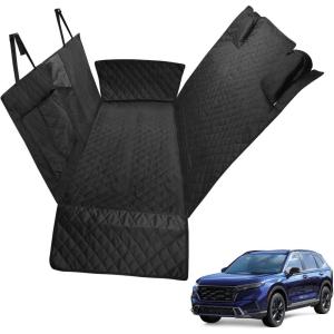 imageProadsy for Toyota Rav4 20192024 2025 Dog Car Seat Cover Extender Waterproof Scratch Proof Durable Black Back Seat Protector Pet HammockHonda CRV 20172024 2025