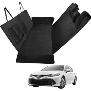 imageProadsy for Toyota Rav4 20192024 2025 Dog Car Seat Cover Extender Waterproof Scratch Proof Durable Black Back Seat Protector Pet HammockToyota Camry 20182024 2025