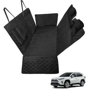 imageProadsy for Toyota Rav4 20192024 2025 Dog Car Seat Cover Extender Waterproof Scratch Proof Durable Black Back Seat Protector Pet HammockToyota RAV4 20192024 2025
