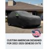 imageProadsy 2025 Upgrade Car Cover Custom Fit for 2024 2025 Kia K4 Waterproof All Weather for Automobiles Full Exterior Cover Rain Snow Sun Protector Indoor Outdoor Car CoverGenesis GV70