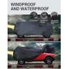 imageProadsy 2025 Upgrade Car Cover Custom Fit for 2024 2025 Kia K4 Waterproof All Weather for Automobiles Full Exterior Cover Rain Snow Sun Protector Indoor Outdoor Car CoverFord Bronco 2 Door