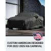 imageProadsy 2025 Upgrade Car Cover Custom Fit for 2024 2025 Kia K4 Waterproof All Weather for Automobiles Full Exterior Cover Rain Snow Sun Protector Indoor Outdoor Car CoverKia Carnival