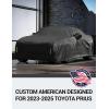 imageProadsy 2025 Upgrade Car Cover Custom Fit for 2024 2025 Kia K4 Waterproof All Weather for Automobiles Full Exterior Cover Rain Snow Sun Protector Indoor Outdoor Car CoverToyota Prius