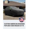 imageProadsy 2025 Upgrade Car Cover Custom Fit for 2024 2025 Kia K4 Waterproof All Weather for Automobiles Full Exterior Cover Rain Snow Sun Protector Indoor Outdoor Car CoverMazda CX70