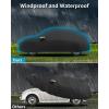 imageProadsy Car Cover for Volkswagen VW 4 Door 19982019 Waterproof All Weather for Automobiles Windproof Snowproof Rain Hail Sun UV Protection Full Outdoor Indoor Exterior Car Covers