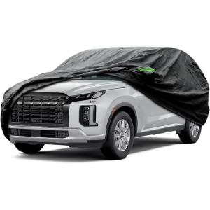 imageProadsy 2025 Upgrade Car Cover Custom Fit for 2024 2025 Kia K4 Waterproof All Weather for Automobiles Full Exterior Cover Rain Snow Sun Protector Indoor Outdoor Car CoverHyundai Palisade