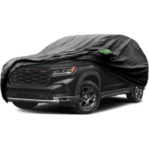 imageProadsy 2025 Upgrade Car Cover Custom Fit for 2024 2025 Kia K4 Waterproof All Weather for Automobiles Full Exterior Cover Rain Snow Sun Protector Indoor Outdoor Car CoverHonda Passport