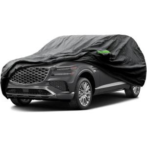 imageProadsy 2025 Upgrade Car Cover Custom Fit for 2024 2025 Kia K4 Waterproof All Weather for Automobiles Full Exterior Cover Rain Snow Sun Protector Indoor Outdoor Car CoverGenesis GV80