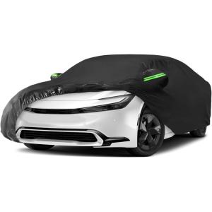 imageProadsy 2025 Upgrade Car Cover Custom Fit for 2024 2025 Kia K4 Waterproof All Weather for Automobiles Full Exterior Cover Rain Snow Sun Protector Indoor Outdoor Car CoverToyota Prius