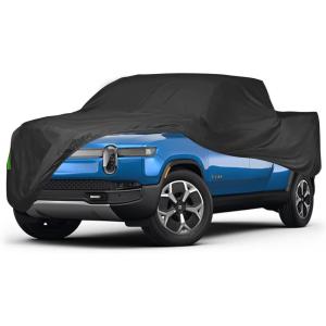 imageProadsy 2025 Upgrade Car Cover Custom Fit for 2024 2025 Kia K4 Waterproof All Weather for Automobiles Full Exterior Cover Rain Snow Sun Protector Indoor Outdoor Car CoverRivian R1T