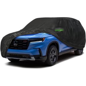 imageProadsy 2025 Upgrade Car Cover Custom Fit for 2024 2025 Kia K4 Waterproof All Weather for Automobiles Full Exterior Cover Rain Snow Sun Protector Indoor Outdoor Car CoverHonda Pilot