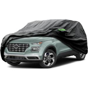 imageProadsy 2025 Upgrade Car Cover Custom Fit for 2024 2025 Kia K4 Waterproof All Weather for Automobiles Full Exterior Cover Rain Snow Sun Protector Indoor Outdoor Car CoverHyundai Venue