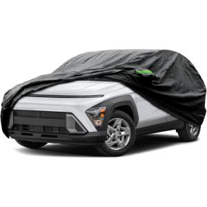 imageProadsy 2025 Upgrade Car Cover Custom Fit for 2024 2025 Kia K4 Waterproof All Weather for Automobiles Full Exterior Cover Rain Snow Sun Protector Indoor Outdoor Car CoverHyundai Kona