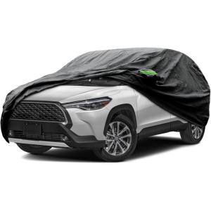 imageProadsy 2025 Upgrade Car Cover Custom Fit for 2024 2025 Kia K4 Waterproof All Weather for Automobiles Full Exterior Cover Rain Snow Sun Protector Indoor Outdoor Car CoverToyota Corolla Cross