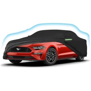 imageProadsy 2025 Upgrade Car Cover Custom Fit for 2024 2025 Kia K4 Waterproof All Weather for Automobiles Full Exterior Cover Rain Snow Sun Protector Indoor Outdoor Car CoverFord Mustang