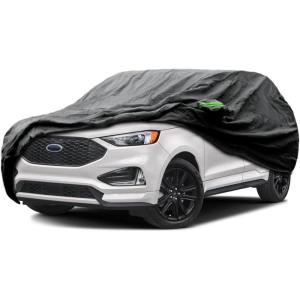 imageProadsy 2025 Upgrade Car Cover Custom Fit for 2024 2025 Kia K4 Waterproof All Weather for Automobiles Full Exterior Cover Rain Snow Sun Protector Indoor Outdoor Car CoverFord Edge