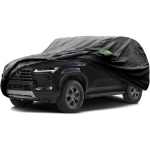 imageProadsy 2025 Upgrade Car Cover Custom Fit for 2024 2025 Kia K4 Waterproof All Weather for Automobiles Full Exterior Cover Rain Snow Sun Protector Indoor Outdoor Car CoverLexus GX