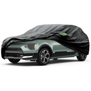 imageProadsy 2025 Upgrade Car Cover Custom Fit for 2024 2025 Kia K4 Waterproof All Weather for Automobiles Full Exterior Cover Rain Snow Sun Protector Indoor Outdoor Car CoverKia NIRO