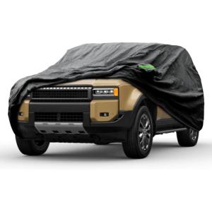 imageProadsy 2025 Upgrade Car Cover Custom Fit for 2024 2025 Kia K4 Waterproof All Weather for Automobiles Full Exterior Cover Rain Snow Sun Protector Indoor Outdoor Car CoverToyota Land Cruiser