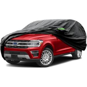 imageProadsy 2025 Upgrade Car Cover Custom Fit for 2024 2025 Kia K4 Waterproof All Weather for Automobiles Full Exterior Cover Rain Snow Sun Protector Indoor Outdoor Car CoverFord Expedition