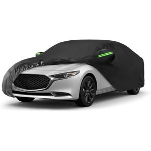 imageProadsy 2025 Upgrade Car Cover Custom Fit for 2024 2025 Kia K4 Waterproof All Weather for Automobiles Full Exterior Cover Rain Snow Sun Protector Indoor Outdoor Car CoverMazda3