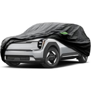 imageProadsy 2025 Upgrade Car Cover Custom Fit for 2024 2025 Kia K4 Waterproof All Weather for Automobiles Full Exterior Cover Rain Snow Sun Protector Indoor Outdoor Car CoverKia EV9