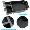 imageProadsy Center Console Organizer Tray Compatible with Nissan Rogue 2021 2022 Nissan Rogue Accessories Insert Armrest Box Secondary Storage ABS with AntiSlip Mat  Design in USA