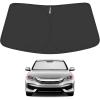 imageProadsy 2025 Upgrade Windshield Sun Shade Custom Fit Honda Accord 20142017 4Layer Foldable Front Sunshade Protector Sun Visor Blocks UV Rays Keep Car Cooler