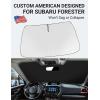 imageProadsy Windshield Sun Shade for Subaru Forester 20192024 2025 4Layer Front SUV Crossover Base Premium Sport Limited Accessories Foldable Front Sunshade Protector Blocks UV Rays Keep Car Cooler