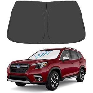 imageProadsy Windshield Sun Shade for Subaru Forester 20192024 2025 4Layer Front SUV Crossover Base Premium Sport Limited Accessories Foldable Front Sunshade Protector Blocks UV Rays Keep Car Cooler