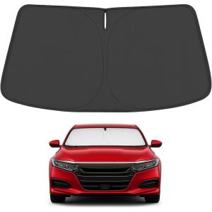 imageProadsy for Honda Accord 20182022 Windshield Sun Shade 4Layer Foldable Front Sunshade Protector Sun Visor Blocks UV Rays Keep Car Cooler
