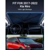 imageProadsy Windshield Sun Shade Umbrella for Hyundai Tucson 20222025 2026 Foldable Car Umbrella Sunshade with Soft TPU Handle Spring Structure Crystal Cooling Material Protect Car from Rays ampamp HeatKia Niro 20172022