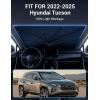 imageProadsy Windshield Sun Shade Umbrella for Hyundai Tucson 20222025 2026 Foldable Car Umbrella Sunshade with Soft TPU Handle Spring Structure Crystal Cooling Material Protect Car from Rays ampamp HeatHyundai Tucson 20222025