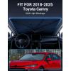 imageProadsy Windshield Sun Shade Umbrella for Hyundai Tucson 20222025 2026 Foldable Car Umbrella Sunshade with Soft TPU Handle Spring Structure Crystal Cooling Material Protect Car from Rays ampamp HeatToyota Camry 20182025