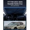 imageProadsy Windshield Sun Shade Umbrella for Hyundai Tucson 20222025 2026 Foldable Car Umbrella Sunshade with Soft TPU Handle Spring Structure Crystal Cooling Material Protect Car from Rays ampamp HeatHyundai Santa Cruz 20222025