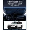 imageProadsy Windshield Sun Shade Umbrella for Hyundai Tucson 20222025 2026 Foldable Car Umbrella Sunshade with Soft TPU Handle Spring Structure Crystal Cooling Material Protect Car from Rays ampamp HeatFord Bronco Sport 20212025